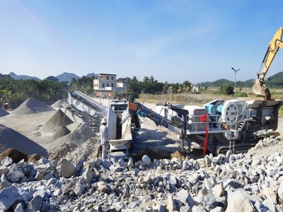 mobile crushing plant used with capacity of 600