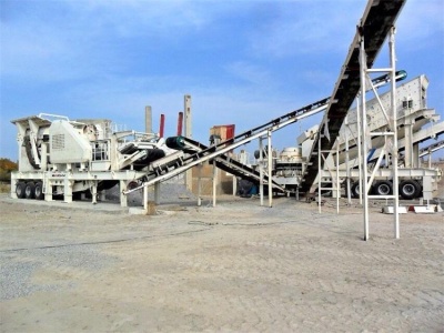 requirement for install crushing plant 